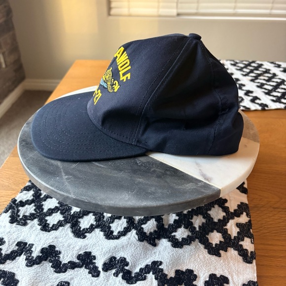 Vintage USS Seawolf SSN-21 Navy Adjustable Hat Cap Military - Picture 4 of 7